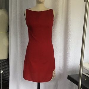 Red body con dress 👠💃🏽
